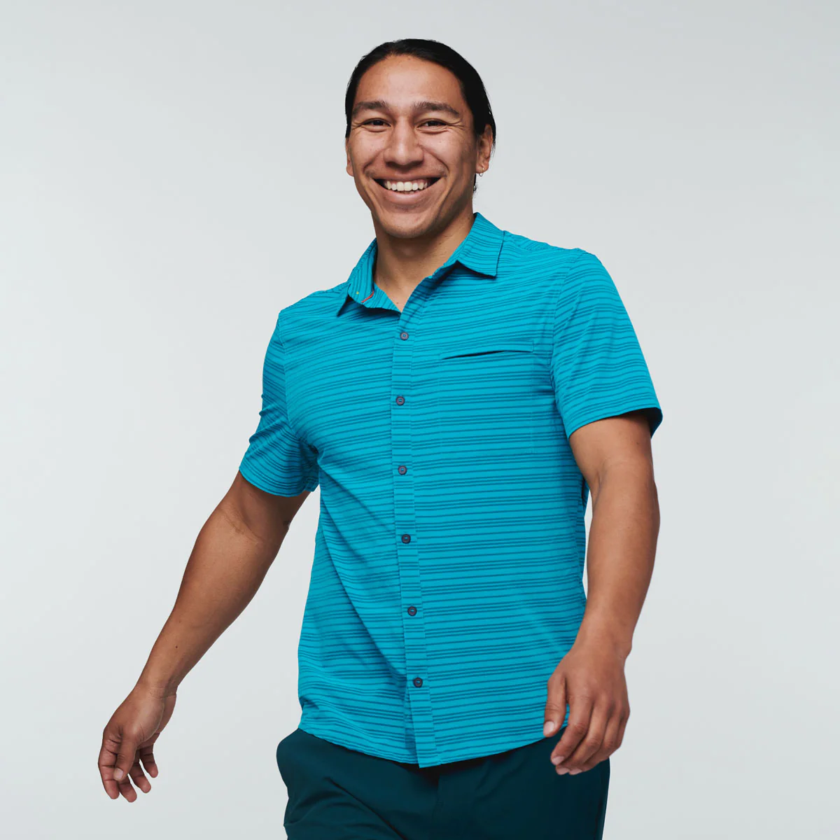 Cambio Button Up - Print - Men's - Image 7