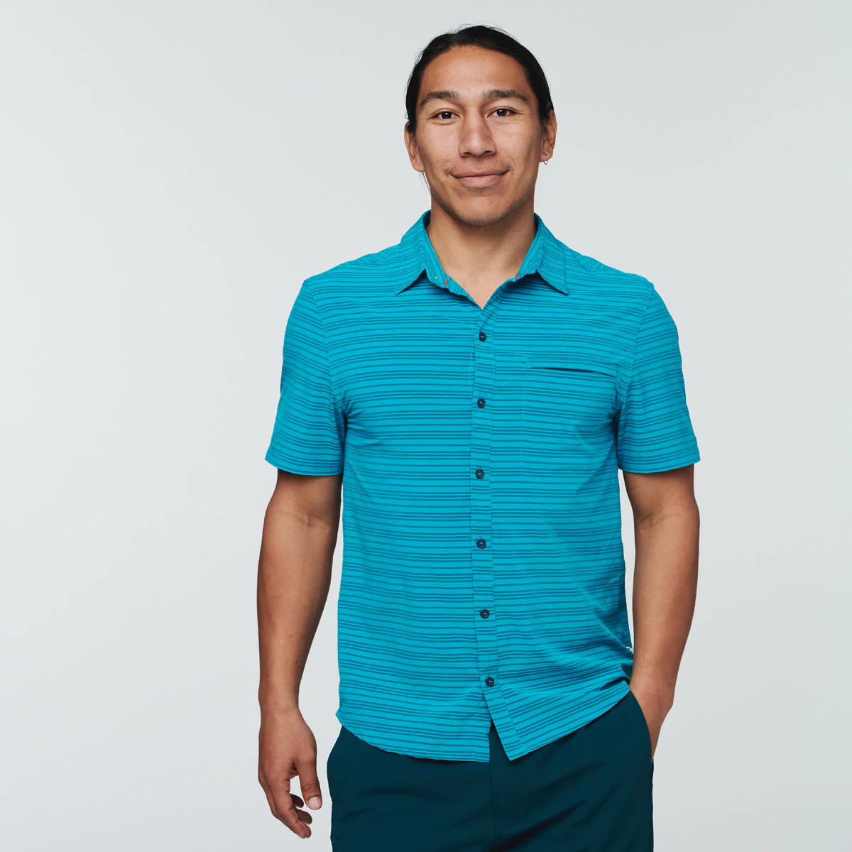 Cambio Button Up - Print - Men's - Image 8