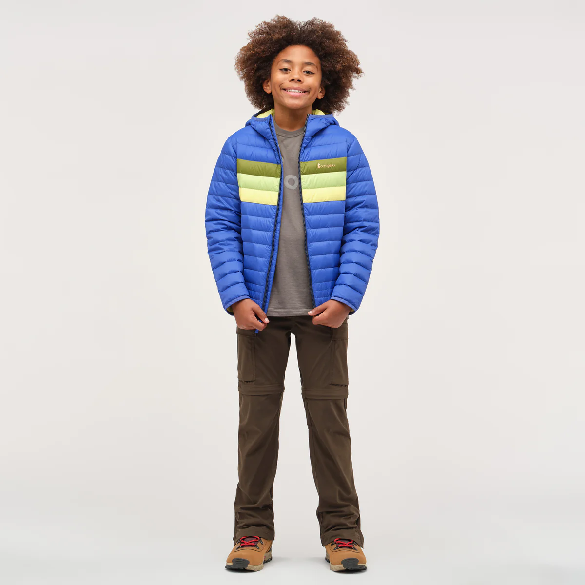 Fuego Hooded Down Jacket - Kids' - Image 12