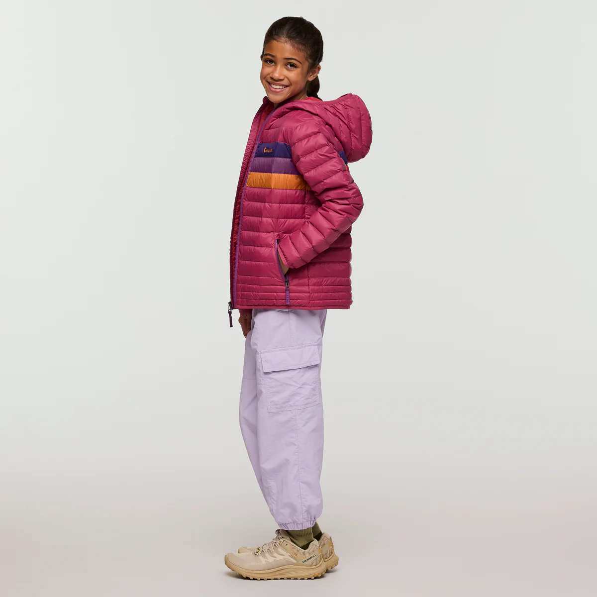 Fuego Hooded Down Jacket - Kids' - Image 22