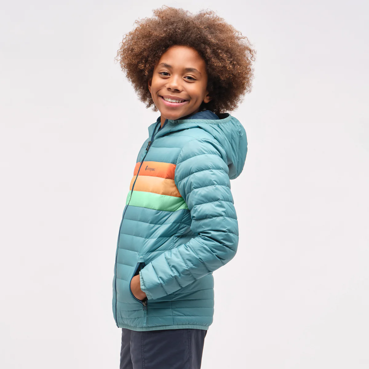 Fuego Hooded Down Jacket - Kids' - Image 3