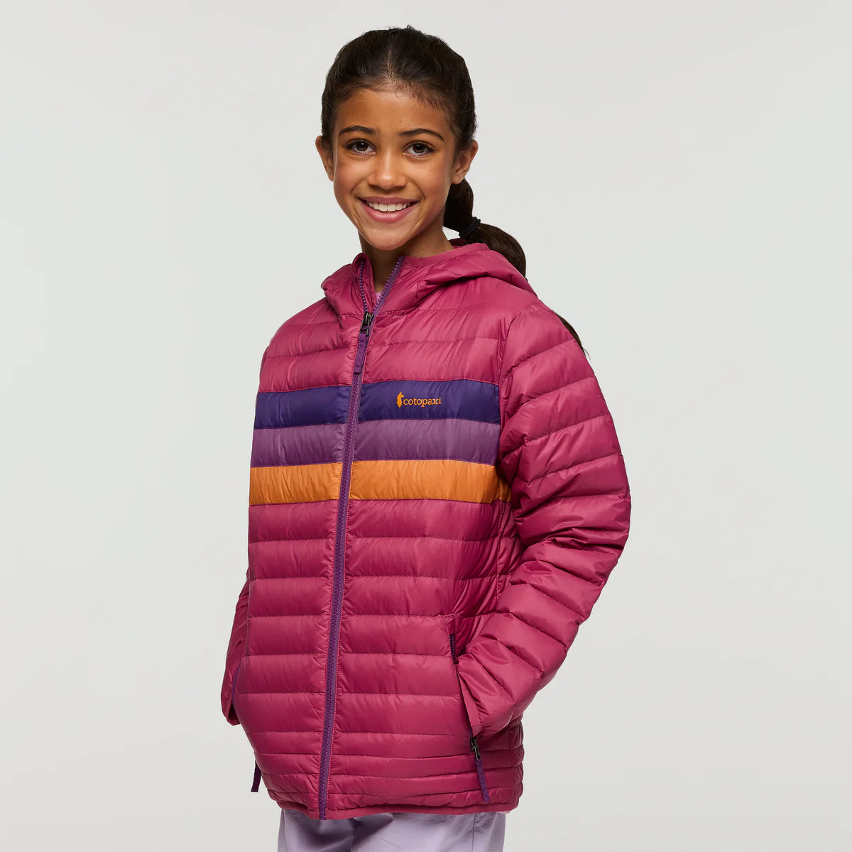 Fuego Hooded Down Jacket - Kids' - Image 34