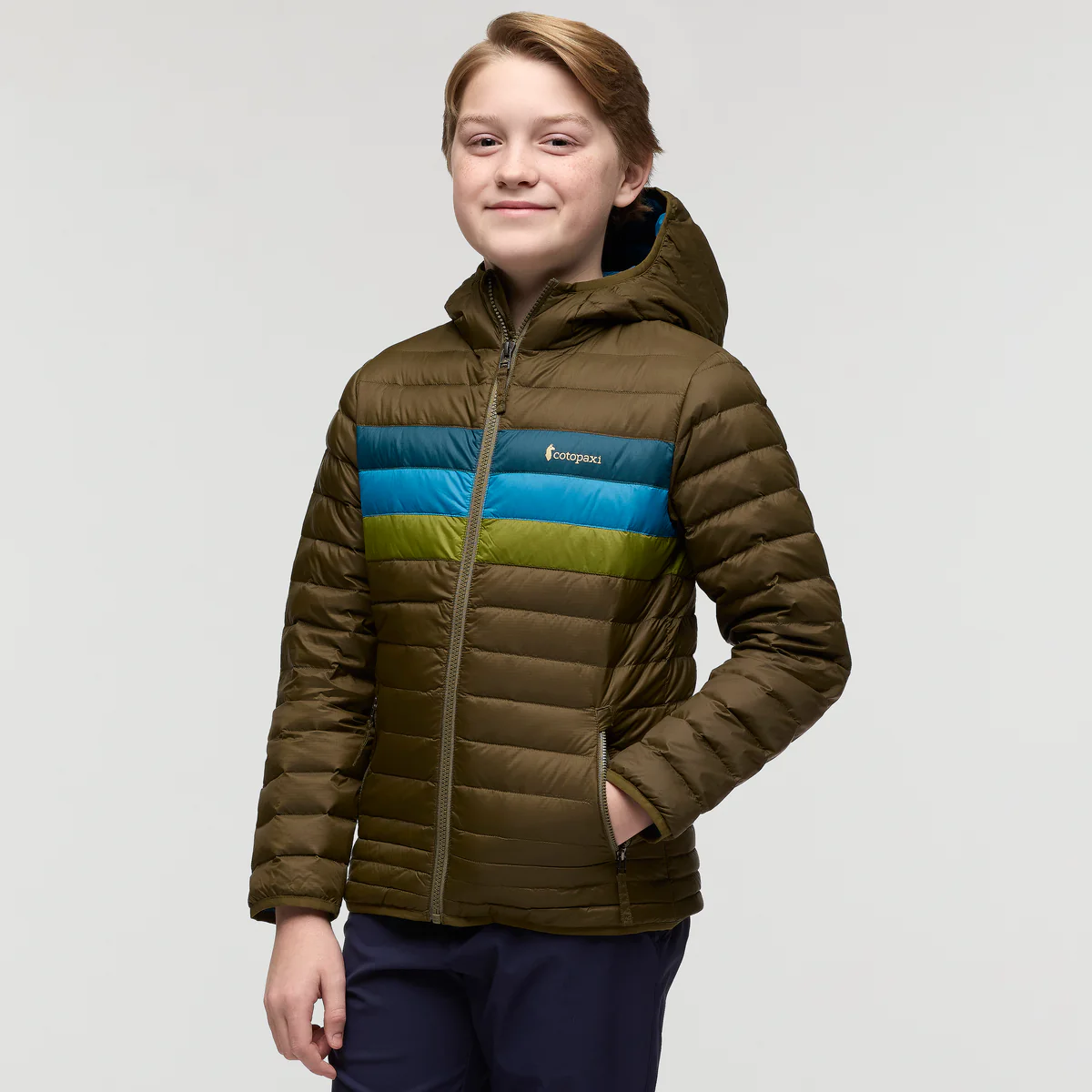 Fuego Hooded Down Jacket - Kids' - Image 35