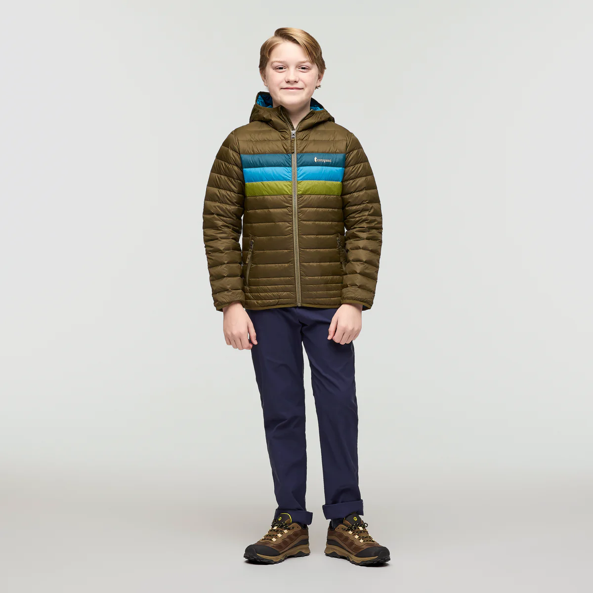 Fuego Hooded Down Jacket - Kids' - Image 36