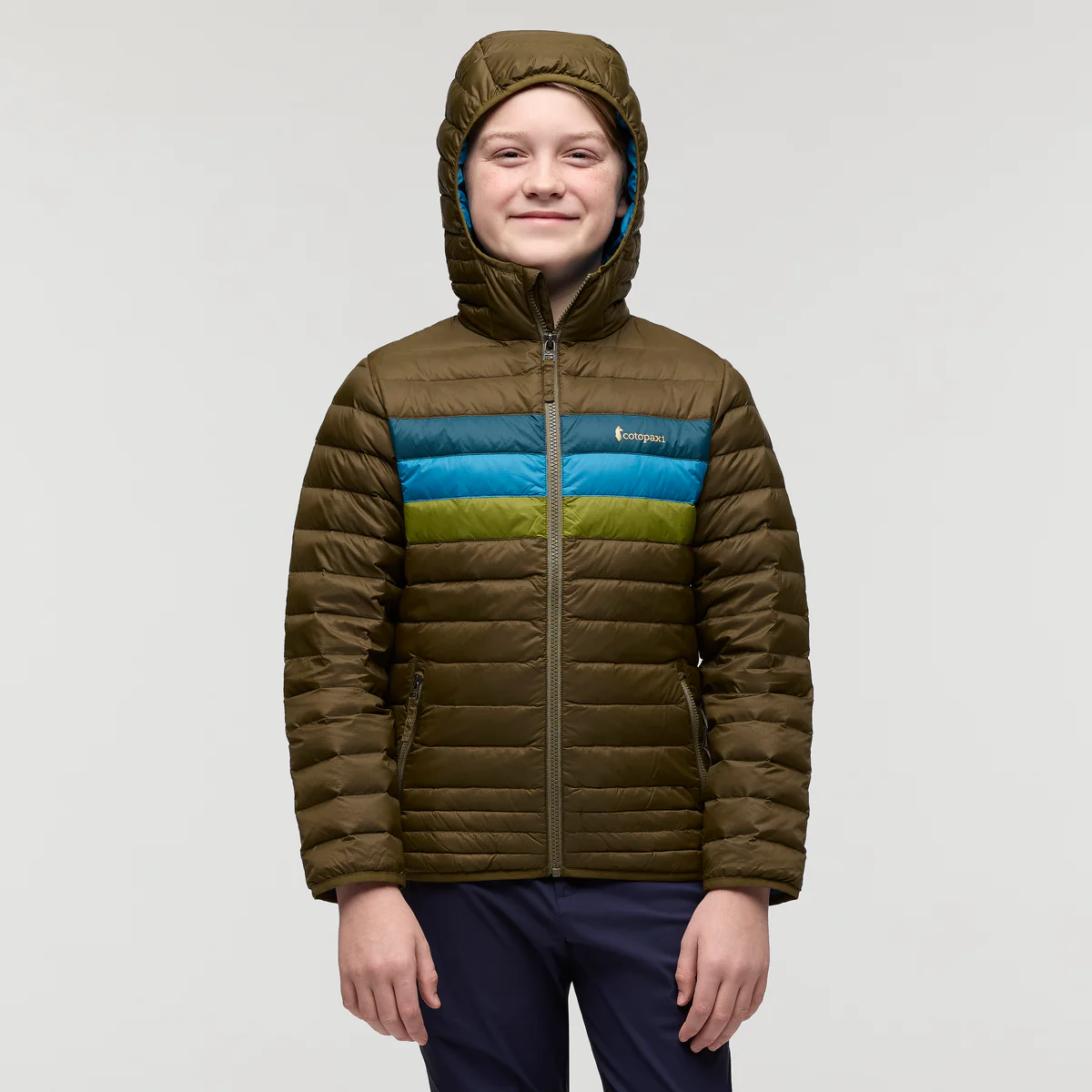 Fuego Hooded Down Jacket - Kids' - Image 39