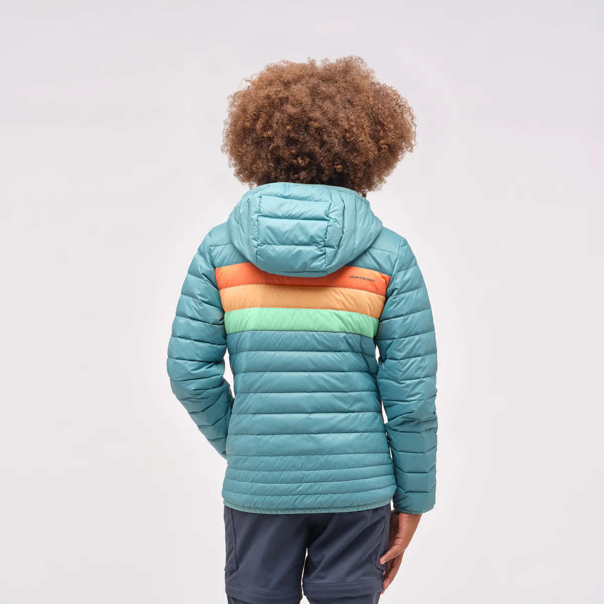Fuego Hooded Down Jacket - Kids' - Image 4