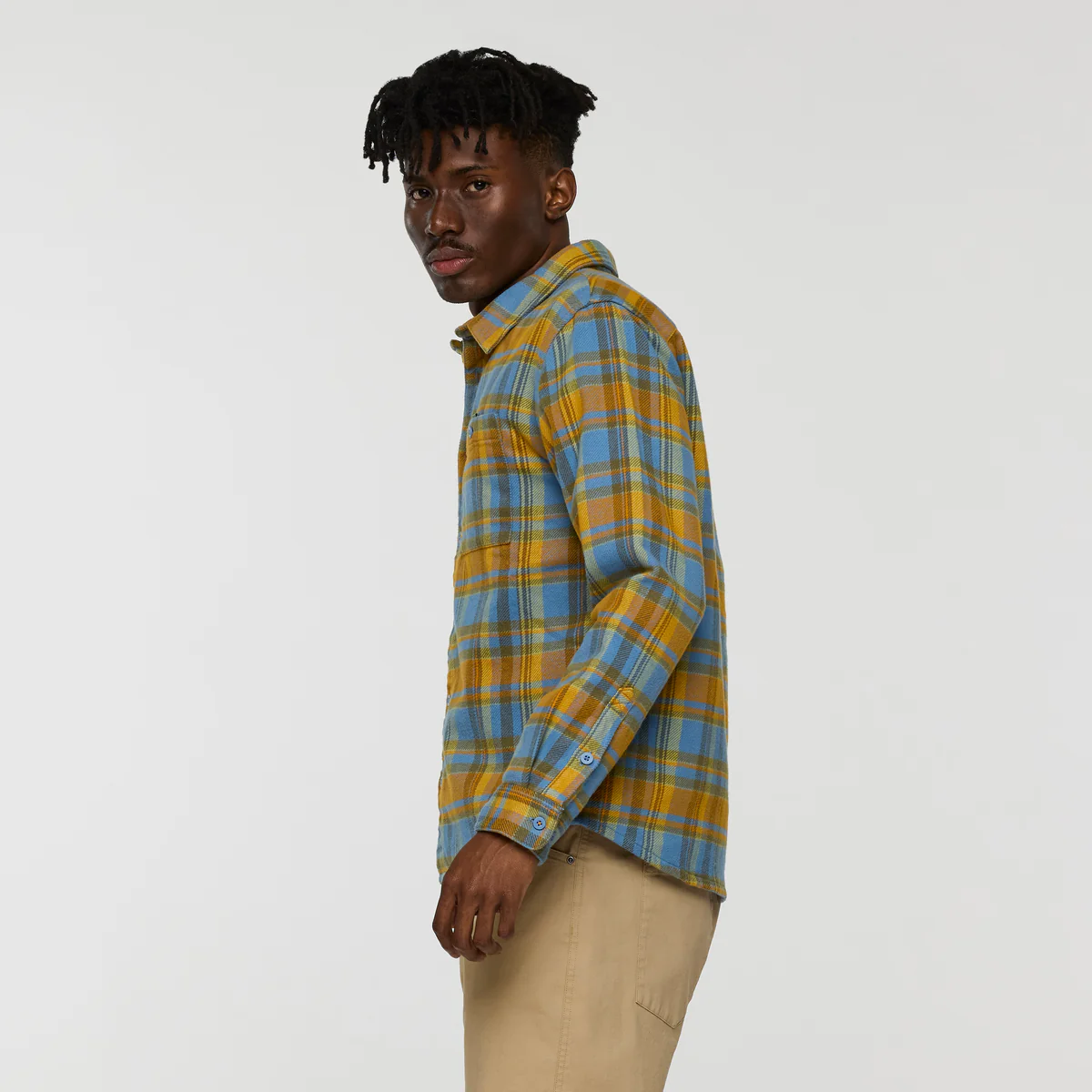 Mero Organic Flannel Shirt - Men's - Image 18